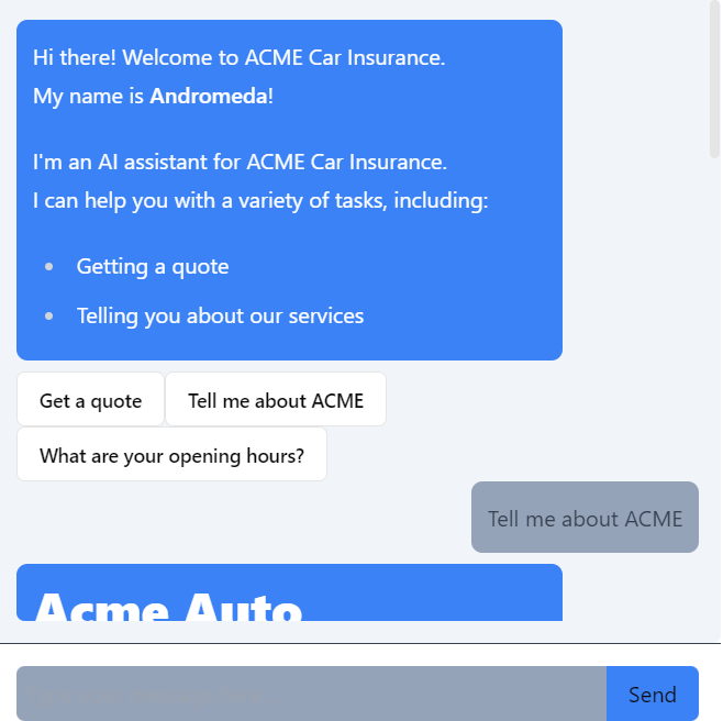Customer support Chatbot